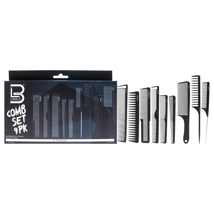 Level3 Lv3 - Comb Set 9Pk Black