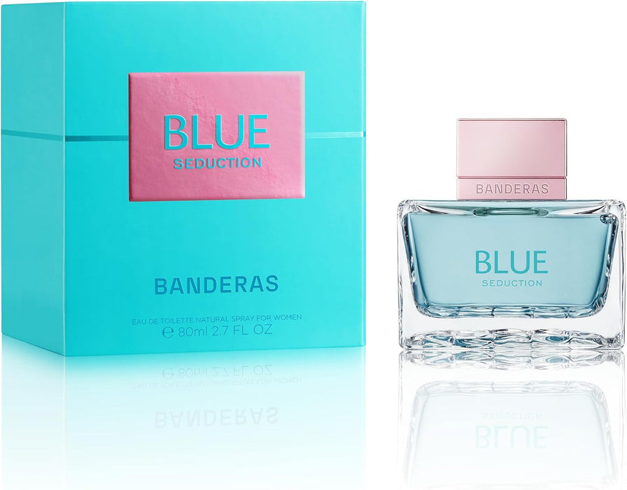 Blue Seduction d'Antonio Banderas pour femme - Spray EDT de 3,4 oz (testeur)