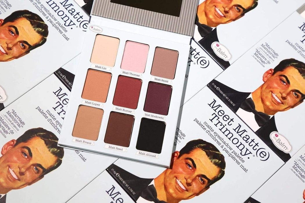 theBalm Meet Matt(e) Trimony Eyeshadow Palette - 9 Shades