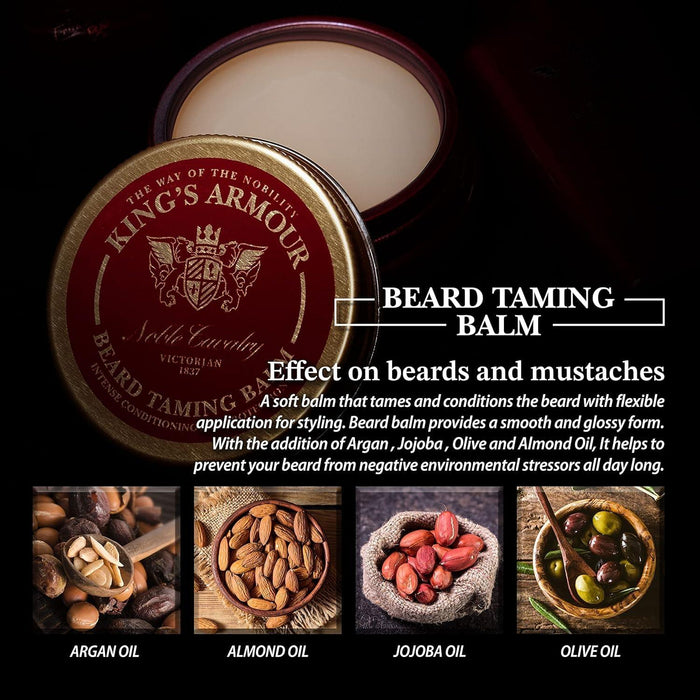 King's Armour Beard Balm 50 ml (1.69 Fl Oz)