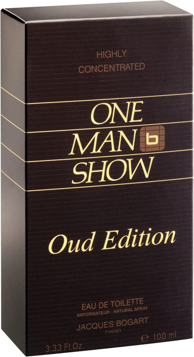 One Man Show by Jacques Bogart for Men - 3.33 oz EDT Spray (Oud Edition)