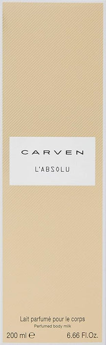 Lait corporel parfumé LAbsolu de Carven pour femme - Lait corporel 6,66 oz