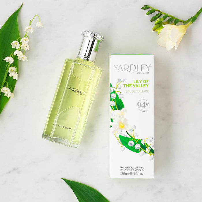 Lily Of The Valley by Yardley London for Women - 4.2 oz EDT Spray