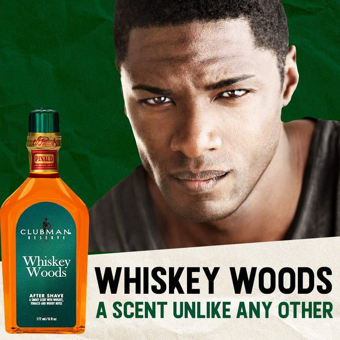 Clubman Whiskey Woods After Shave Lotion 6oz