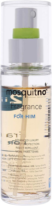 Fragancia Mosquitno para él de Mosquitno para hombres - Spray corporal de 1.7 oz