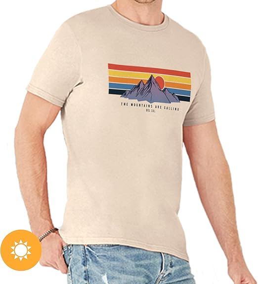 T-shirt classique pour hommes - Mountain Calling par DelSol pour hommes - T-shirt 1 pièce (moyen)