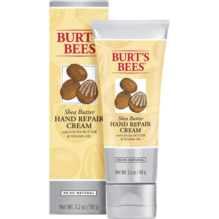 Crème réparatrice pour les mains au beurre de karité de Burts Bees pour unisexe - Crème pour les mains 3,2 oz