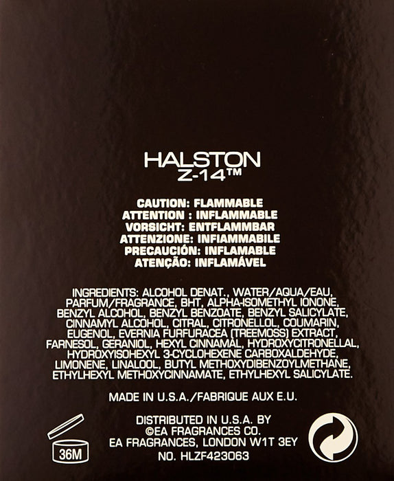 Halston Z-14 de Halston para hombres - Colonia en aerosol de 2.5 oz