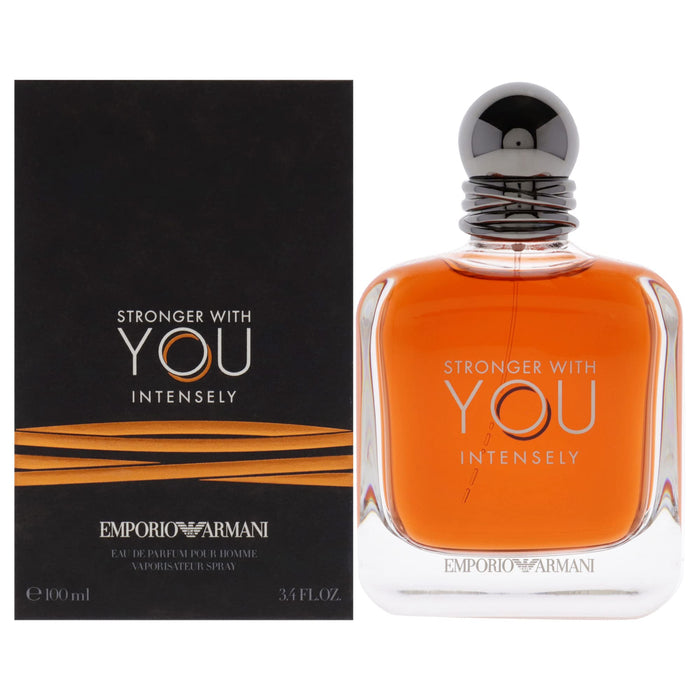 Emporio Armani Stronger With You de Giorgio Armani para hombres - Spray EDT de 3,4 oz