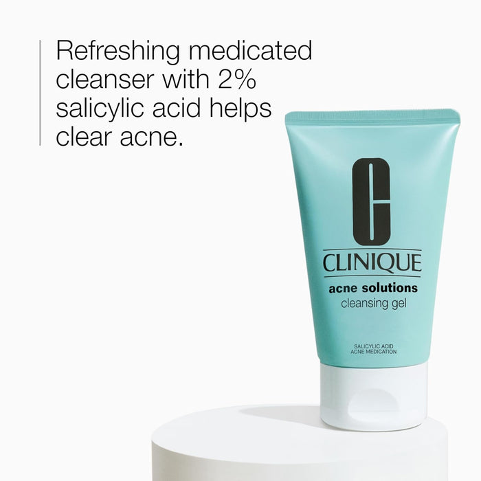 Anti-Blemish Solutions Cleansing Gel - All Skin Types by Clinique for Unisex - 4.2 oz Gel