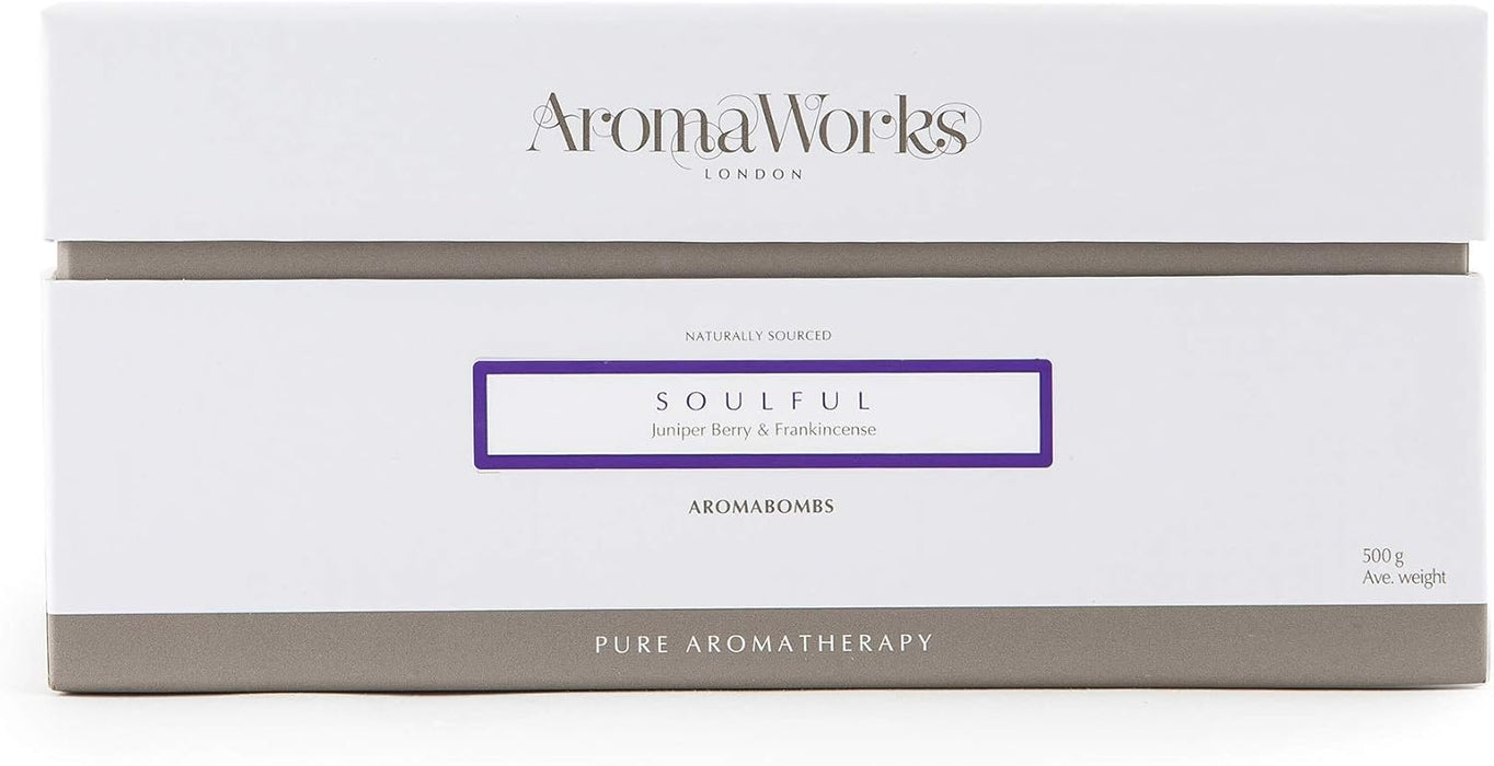 Soulful AromaBomb Duo d'Aromaworks pour unisexe - 2 x 8,81 oz bombe de bain