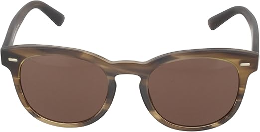 Dolce and Gabbana DG 4254 2964-73 - Striped Matte Tobacco-Brown by Dolce and Gabbana for Men - 51-20-145 mm Sunglasses