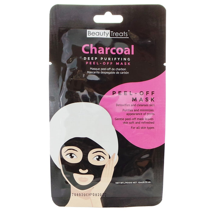 BEAUTY TREATS Masque au Charbon Peel-Off Purifiant en Profondeur