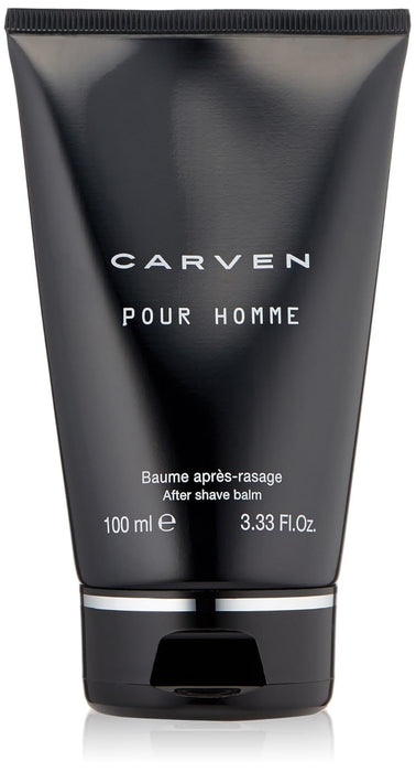 Carven Pour Homme by Carven for Men - 3.33 oz After Shave Balm (Tester)