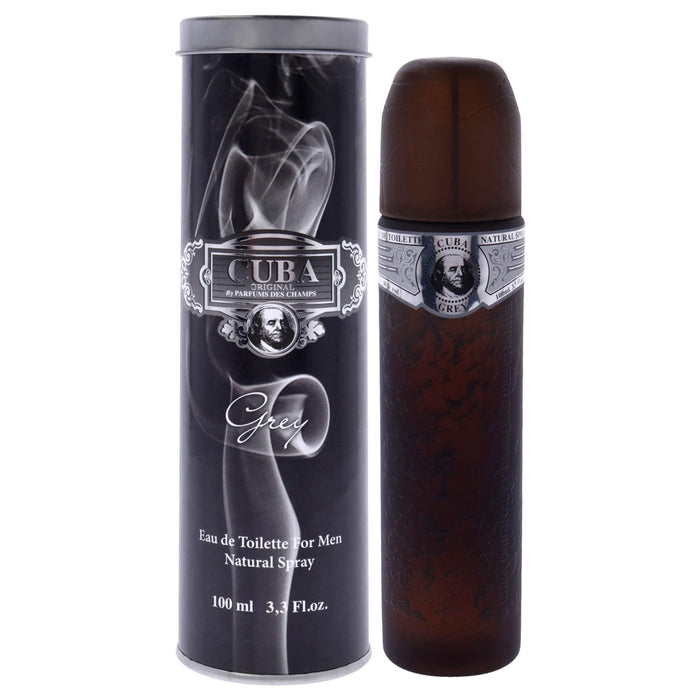 Cuba Grey de Cuba pour homme - Spray EDT de 3,3 oz