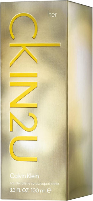 CKIN2U by Calvin Klein for Women - 3.3 oz EDT Spray