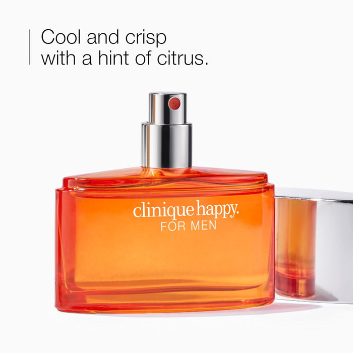 Clinique Happy Cologne Spray de Clinique pour hommes - Spray EDT de 3,4 oz