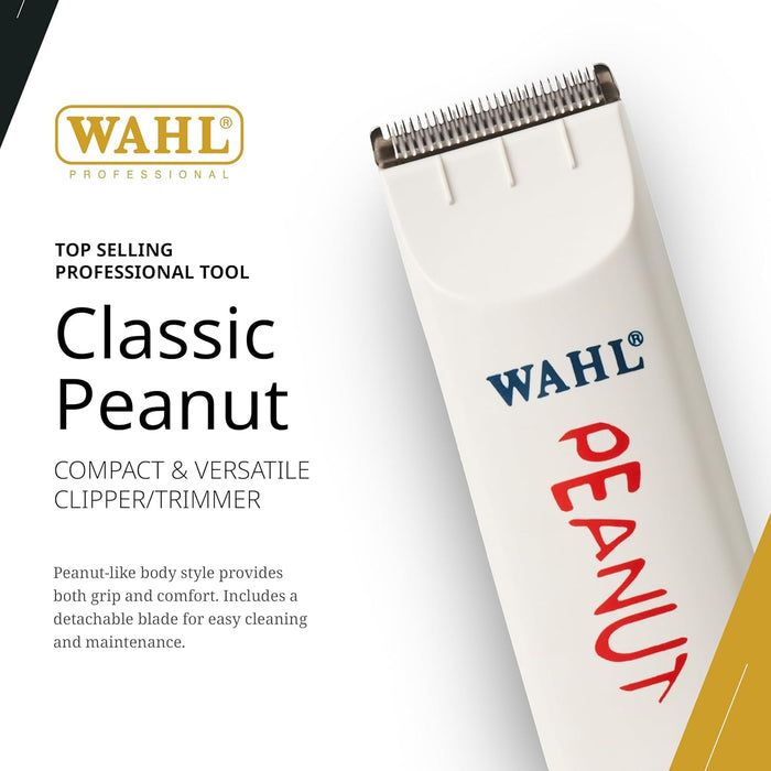 Wahl Peanut Clipper/Trimmer - White