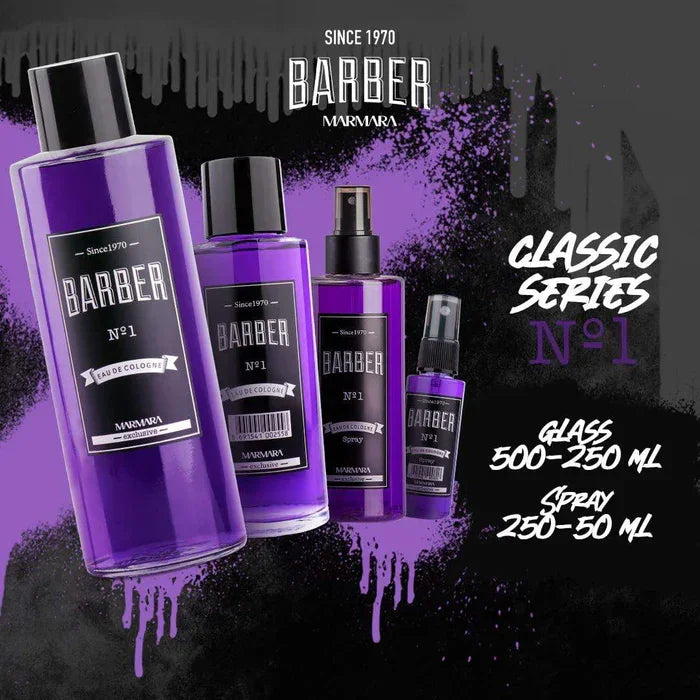 Marmara Barber Aftershave Cologne No.1 8.4 oz - Multipack