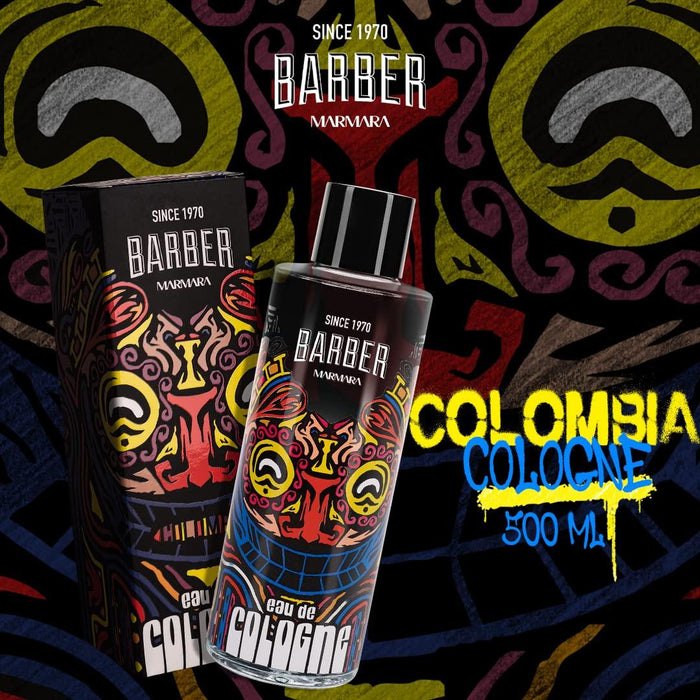 Marmara Barber Aftershave Cologne Colombia 16.9 oz Multipack