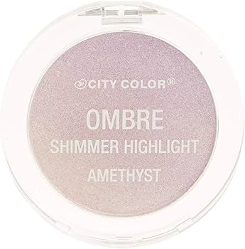 CITY COLOR Shimmer Ombre Highlight - Ensemble de présentation améthyste, 12 pièces