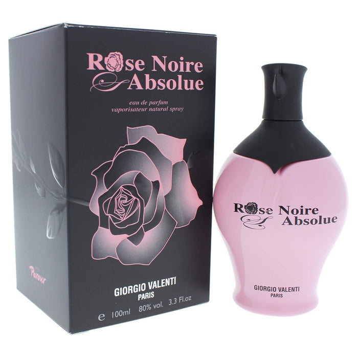 Rose Noire Absolue de Giorgio Valenti pour femme - Spray EDP 3,3 oz