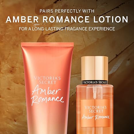 Amber Romance de Victorias Secret para mujeres - Niebla aromática de 8,4 oz