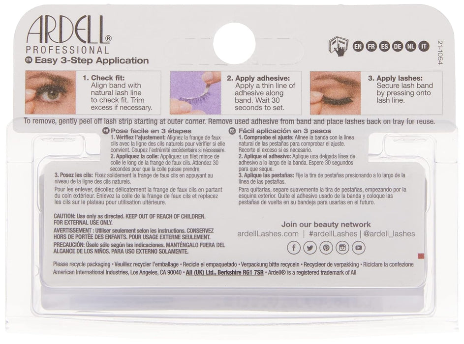 Ardell Professional Chocolate Lashes 886 Negro Marrón 