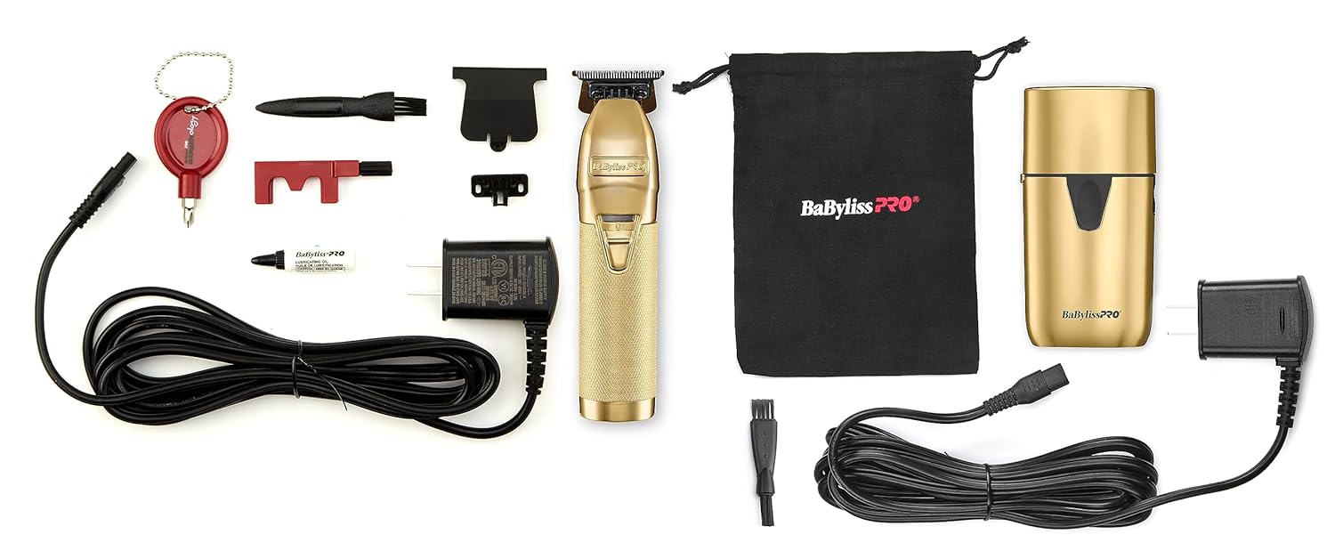 BaBylissPRO LimitedFX Gold Trimmer & UV Foil Shaver