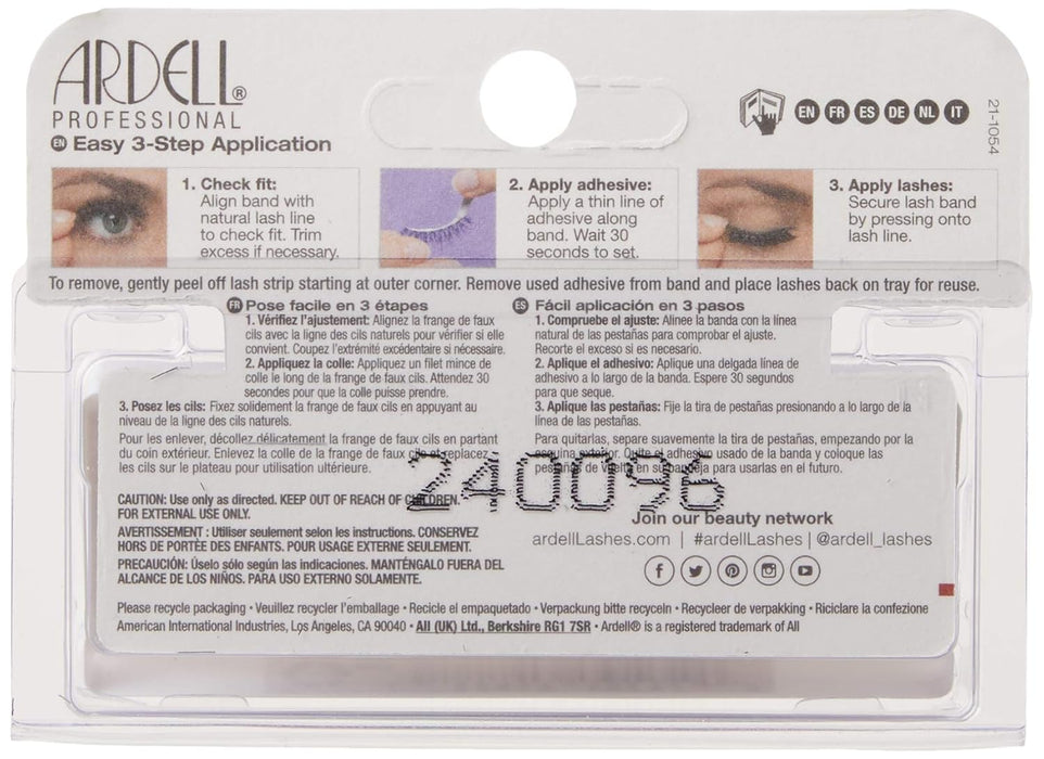 Ardell Professional Chocolate Lashes 888 Negro Marrón 