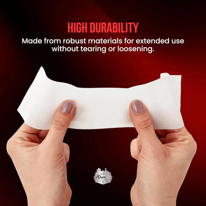 The Shave Factory Neck Strips - 50 Roll, 5000 Strips