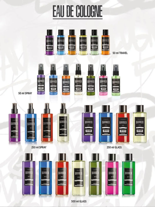 Marmara Barber Aftershave Cologne Graffiti No.25 13.5 oz - Multipack