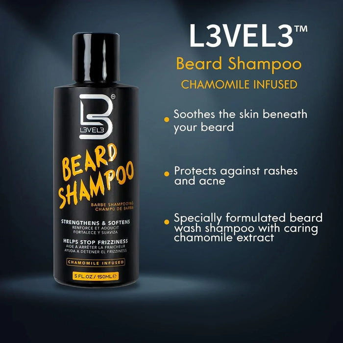 L3VEL3 Beard Shampoo 5 oz