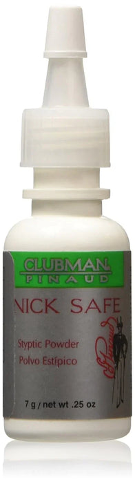 Clubman Nick Safe Styptic Powder 7g / 0.25 oz
