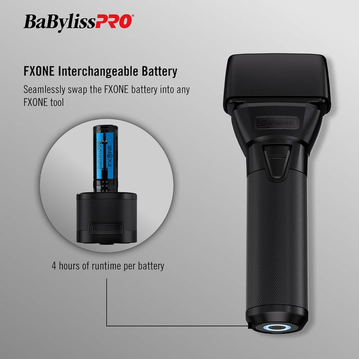 BabylissPro BlackFX FXONE Double Foil Shaver