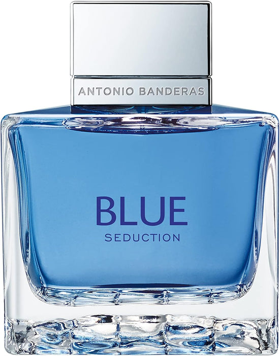 Blue Seduction de Antonio Banderas para hombres - EDT en aerosol de 3.4 oz (sin caja)