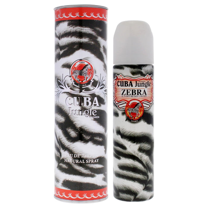 Cuba Jungle Zebra de Cuba pour femme - Spray EDP 3,3 oz