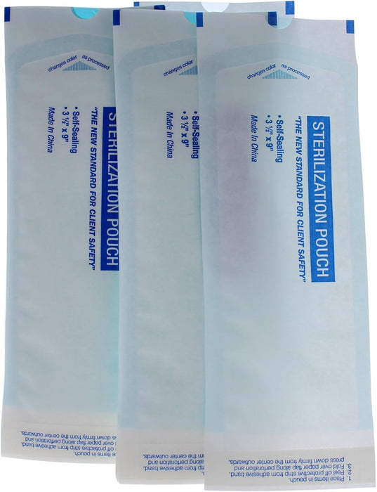 Client Guard Sterilization Pouches by Cuccio Pro for Women - 1 Pc Nail Pouch