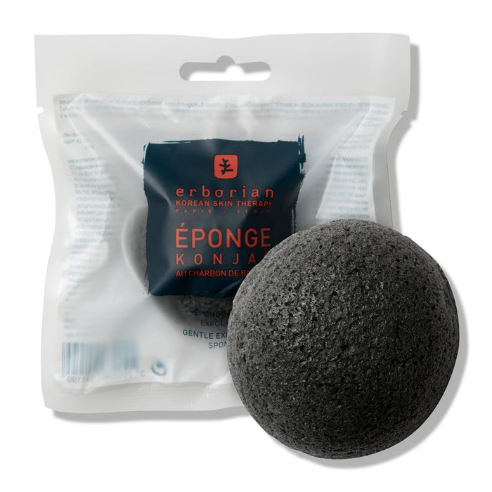 Charcoal Konjac Sponge by Erborian for Women - 3.5 oz Sponge