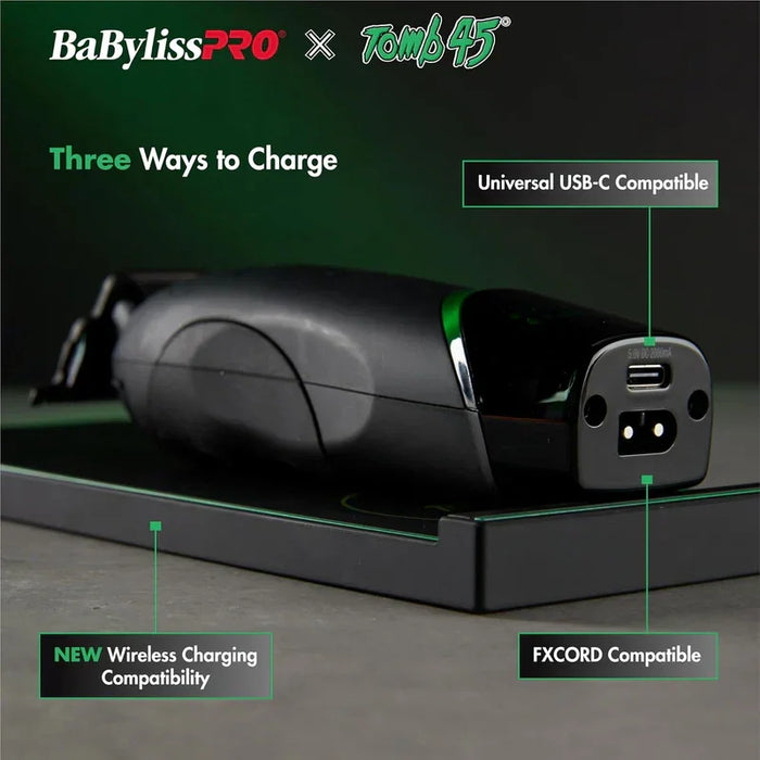 BaBylissPRO x TOMB45 Wireless Charging Pad