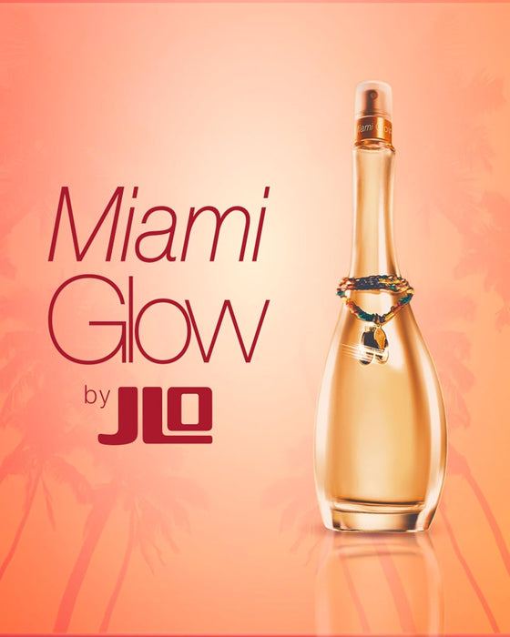 Miami Glow de Jennifer Lopez para mujeres - Spray EDT de 3,4 oz