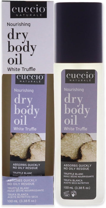 Nourishing Dry Body Oil - White Truffle by Cuccio Naturale for Unisex - 3.38 oz Oil