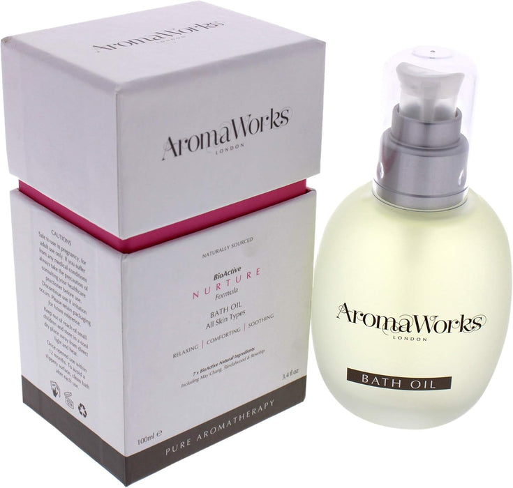 Aceite de baño Nurture de Aromaworks para unisex - 3.4 oz de aceite