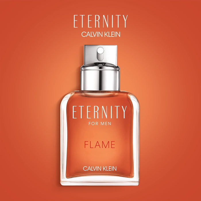 Eternity Flame by Calvin Klein for Men - 3.4 oz EDT Spray