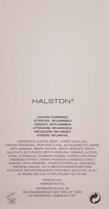 Halston par Halston pour femme - Spray de Cologne 3,4 oz