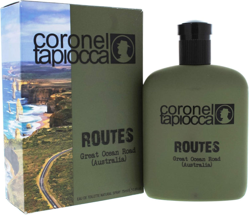 Routes Great Ocean Road Australia by Coronel Tapiocca for Men - 2.6 oz EDT Spray (Tester)