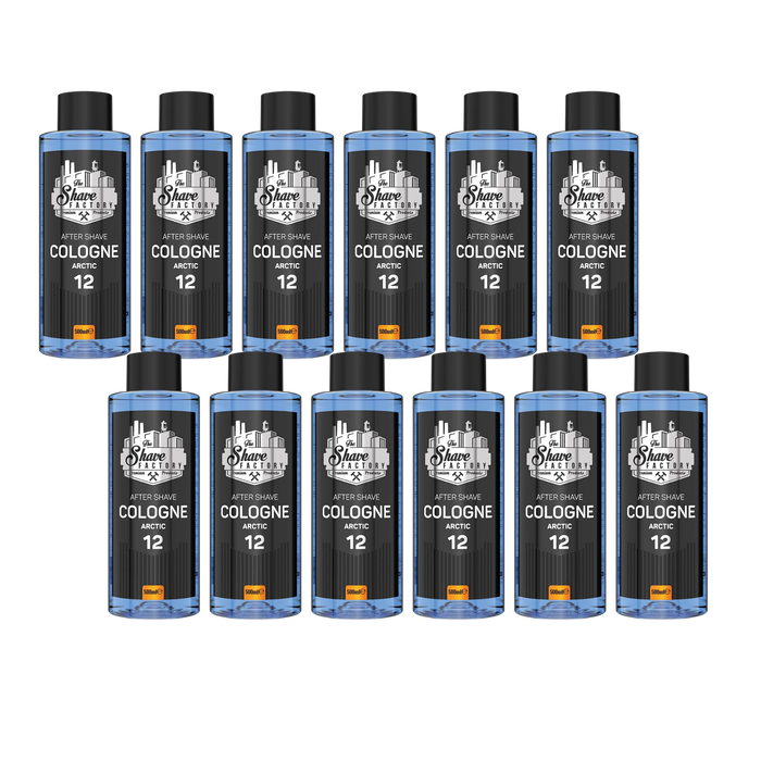 The Shave Factory No. 12 Arctic Aftershave Cologne (Multipack)