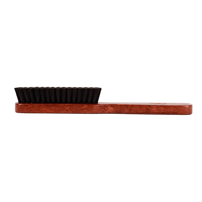 Dark Stag cepillo profesional para desvanecimiento, cerdas suaves de madera, cepillo para barba y salón de barbería 