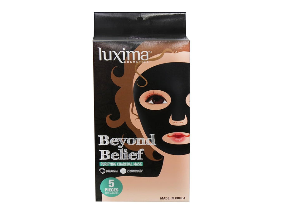 LUXIMA Beyond Belief Purifying Charcoal Mask