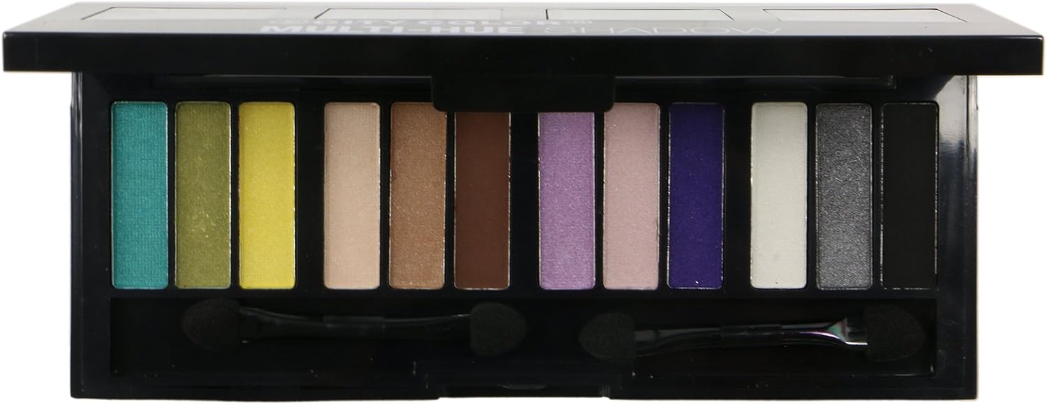 Paleta de sombras de ojos CITY COLOR Multi-Hue - 12 tonos